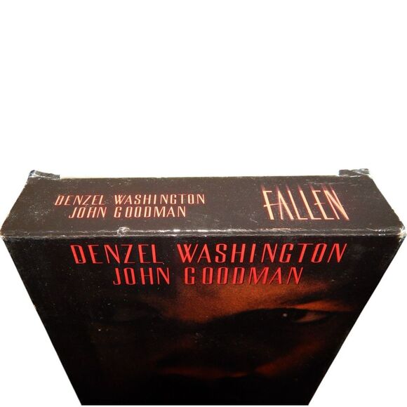 FALLEN Denzel Washington John Goodman vintage VHS in original paper case - Picture 6 of 6